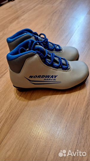 Лыжные ботинки nordway размер 34
