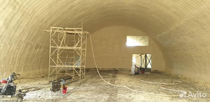 Утепление пенополиуретаном напыляемой пеной ППУ