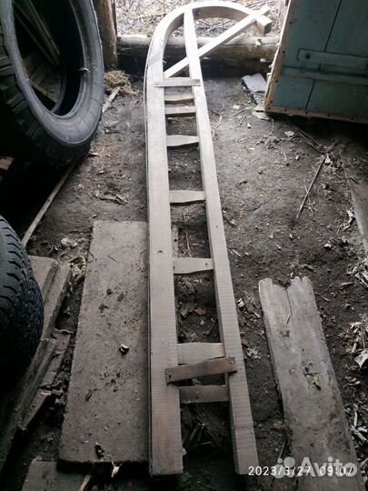 Полозья зимних саней