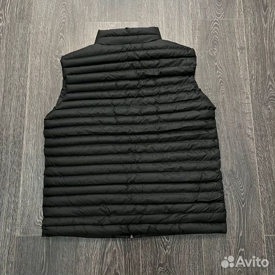 Жилетка Moncler черная мужская M-3XL