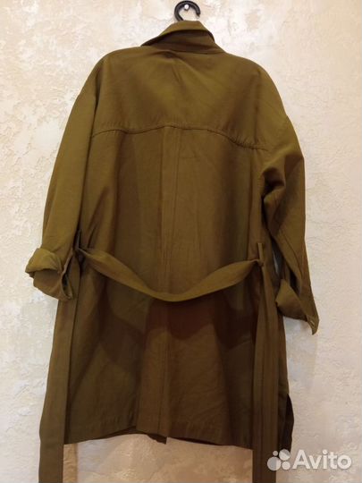 Тренч zara летний L