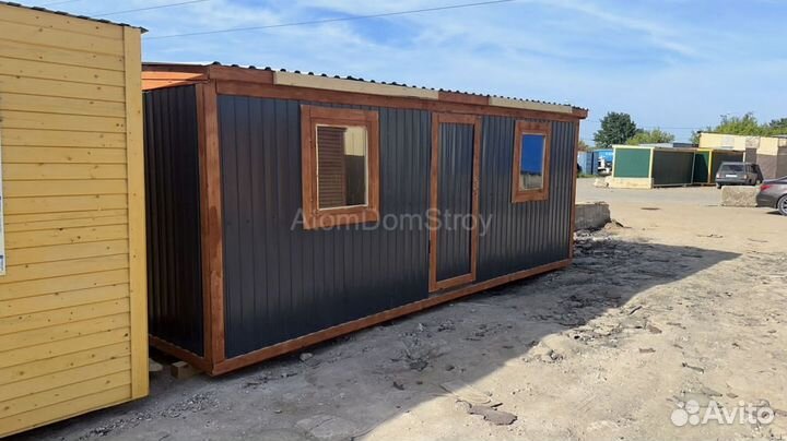 Новые деревянные бытовки