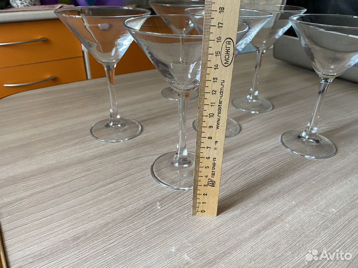 Набор бокалов для мартини 6шт