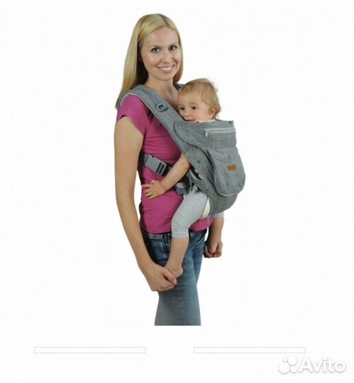 Рюкзак-кенгуру FreeOn, 8 в 1, серый