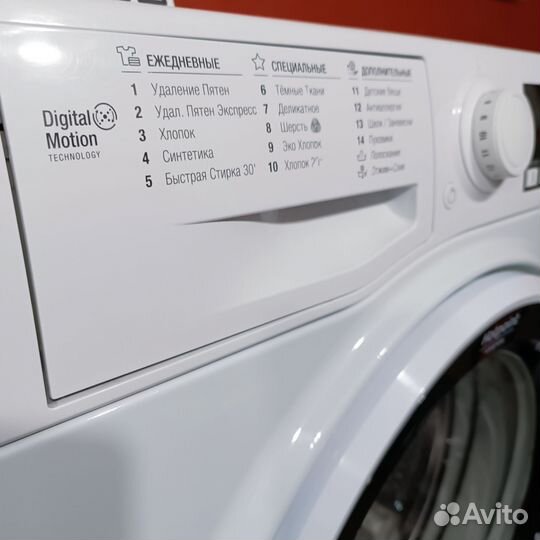 Hotpoint-Ariston 6кг. Реальная гарантия. Доставка