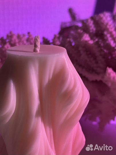 Ароматическая свеча ручной работы