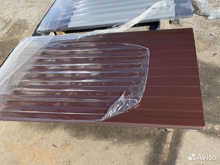 Профлист коричневый с8