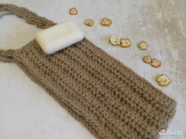 Эко мочалка из джута