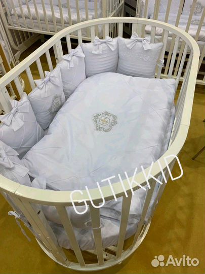Круглая кроватка 9 в 1