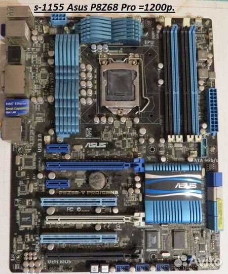 Материнки S-1155 / 1156 и AM3+ в ремонт