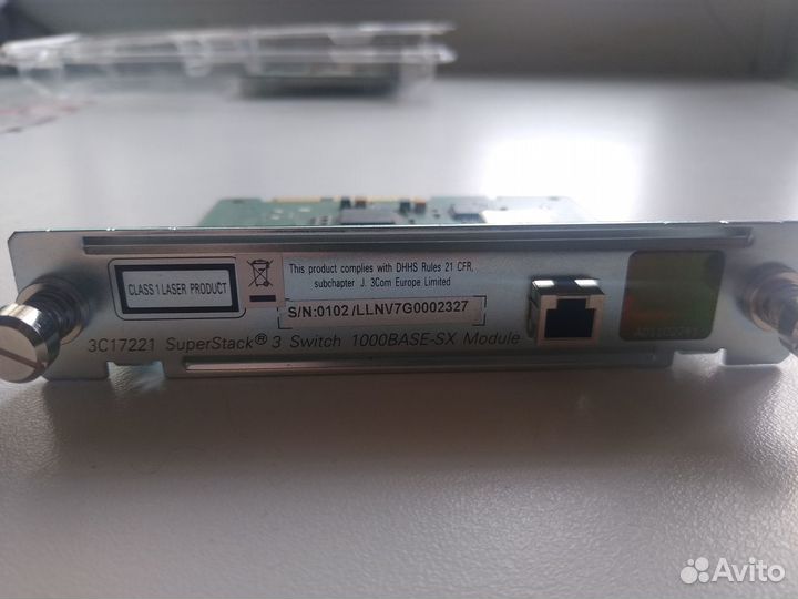 Модуль 3Com 4400 1000Base-SX 3C17221