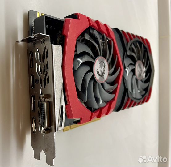 Видеокарта GeForce GTX 1070 MSI Gaming X 8G