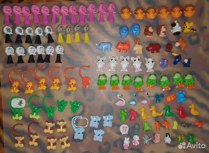 Киндер сюрприз разные звери животные ретро