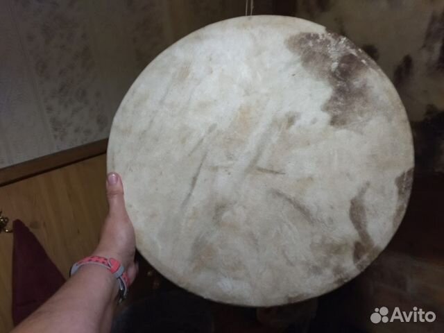 Бубен из кожи марала (алтайский олень) купить в Москве с доставкой ...