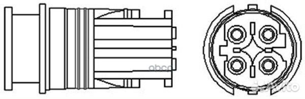 Лямбда-зонд BMW E46/E39/E38/E60/E65/E66/E31 2,0