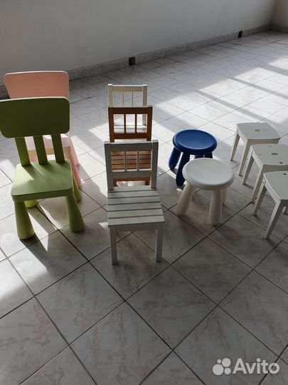 Детские стулья Икея