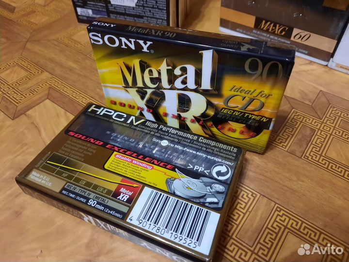 Аудио кассеты новые запечатанные