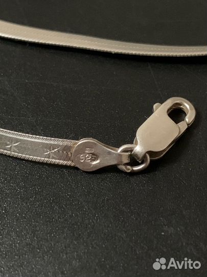 Цепочка Серебро Италия 925 проба.(оригинал ) 41 см