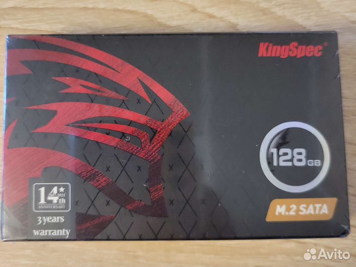 Новый SSD m2 SATA Kingspec 128 Гб