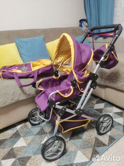 Коляска для кукол demi baby