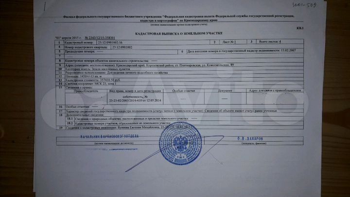 Участок 15 сот. (ИЖС)