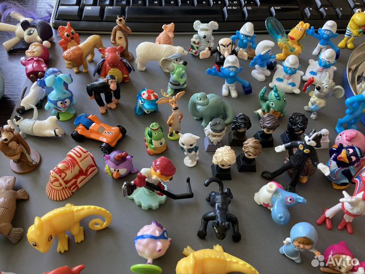 Игрушки из киндера и макдональдс