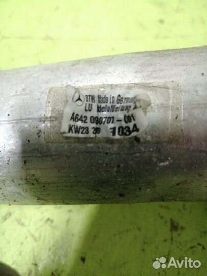 Трубка Mercedes Benz S350 Cdi 3.0 642930 2010