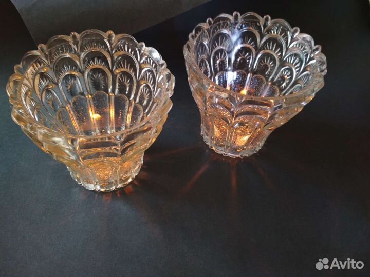 Плафоны для люстры СССР 2шт