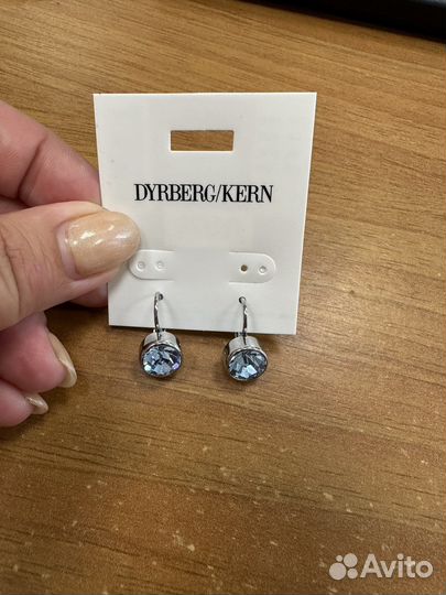 Серьги новые dyrberg/kern