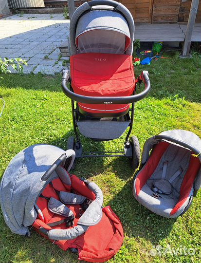 Коляска zippy 3в1