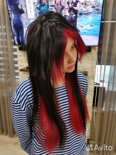 Парик эмо неформальный альт