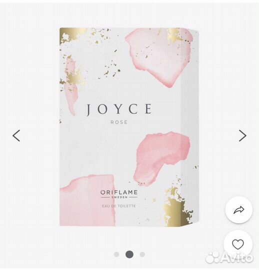 Туалетная вода Joyce Rose Джойс Роуз oriflame