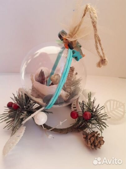 Шар елочный новогодний 