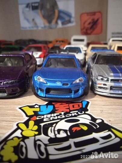 Hot wheels premium pandem subaru brz
