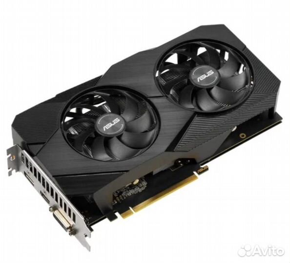 Видеокарта asus Dual GeForce GTX 1660 6GB
