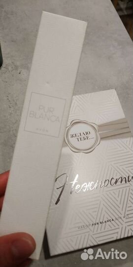 Avon вода Pur Blanca/50 мл/ Cherish/10 мл