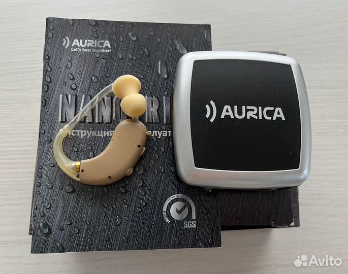 Цифровой Слуховой аппарат aurica Нано Трим 300M