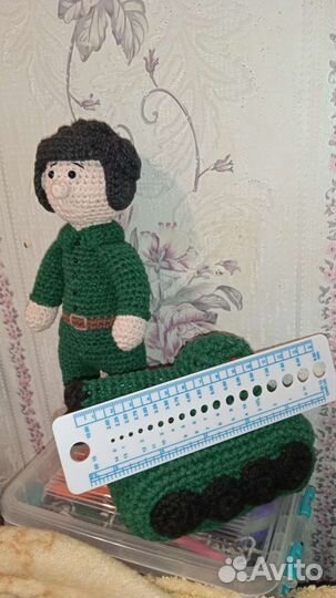 Танкист с танком