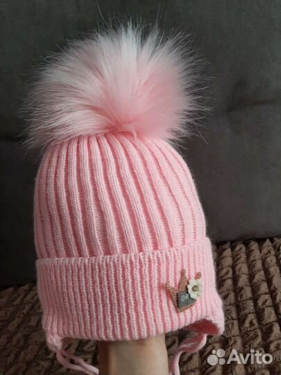 Шапка для девочки новая