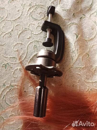 Голова манекен с волосами для причесок