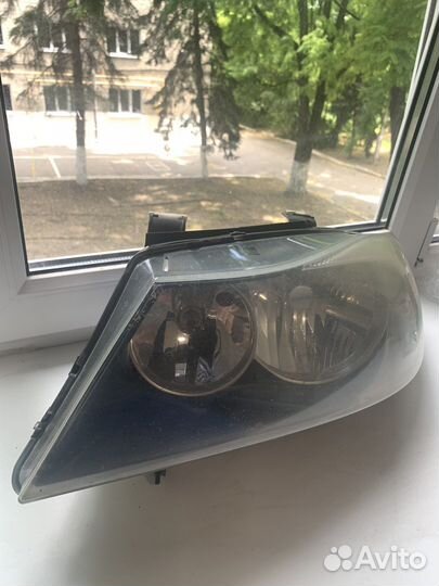Фары bmw e90 дорест галоген