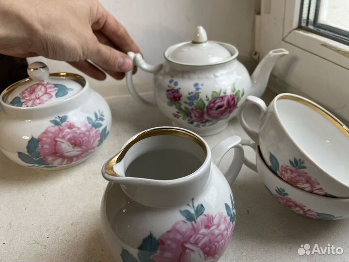 Сервиз чайный СССР с 8 марта