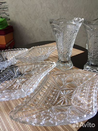 Хрустальные вазы СССР