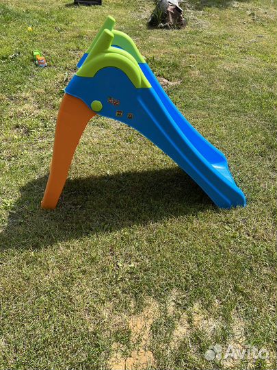 Детская горка пластиковая