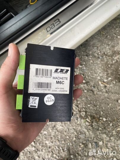 Machete m6c преобразователь высокого сигнала