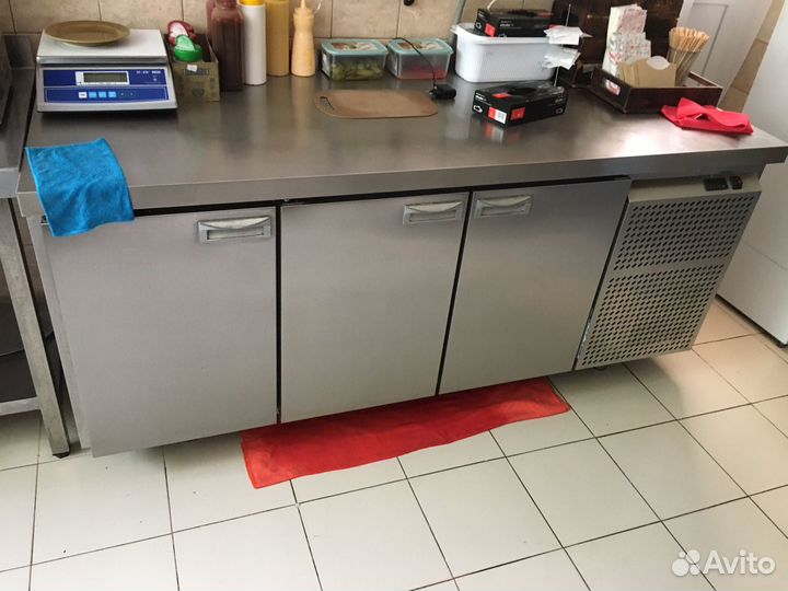 Столы холодильные б/у