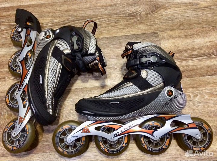Ролики K2 Radical 90M 4x90 Race 41EU. США
