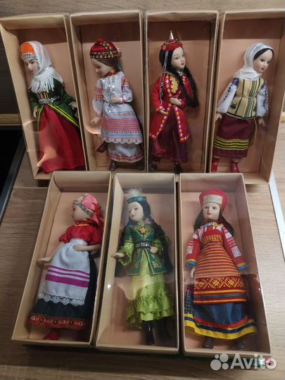 Куклы в народных костюмах Деагостини