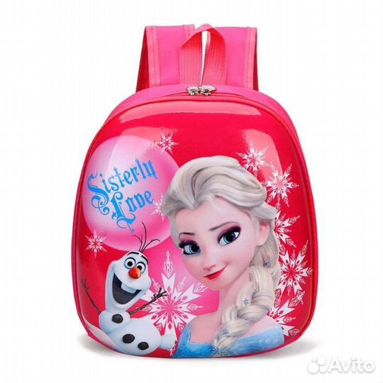 Каркасный дошкольный рюкзак для девочек