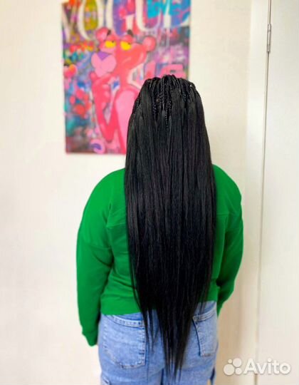 Афрокудри + вплет